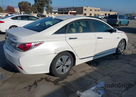 2013 Hyundai Sonata Hybrid Limited из США, поврежденный, VIN KMHEC4A45DA085158